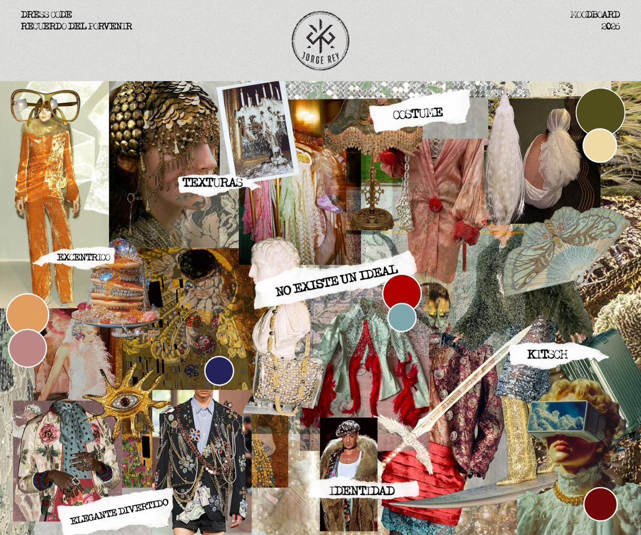 Moodboard Recuerdo del Porvenir — Jorge Rey 2026