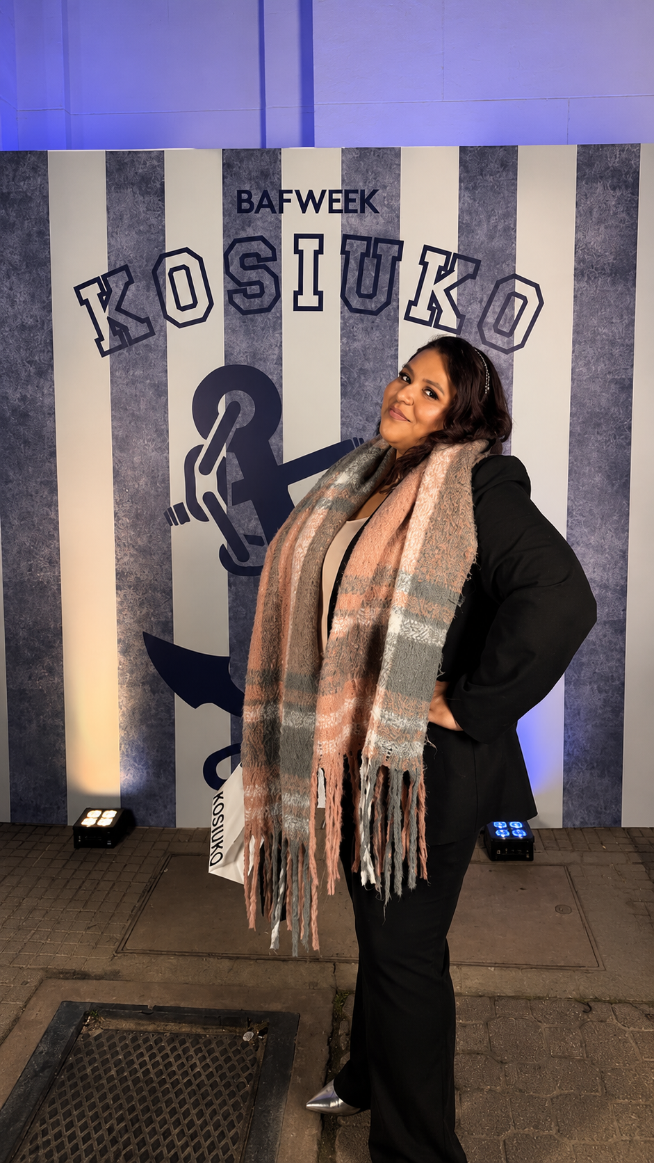 Johanna Mendoza en BAFWEEK Kosiuko