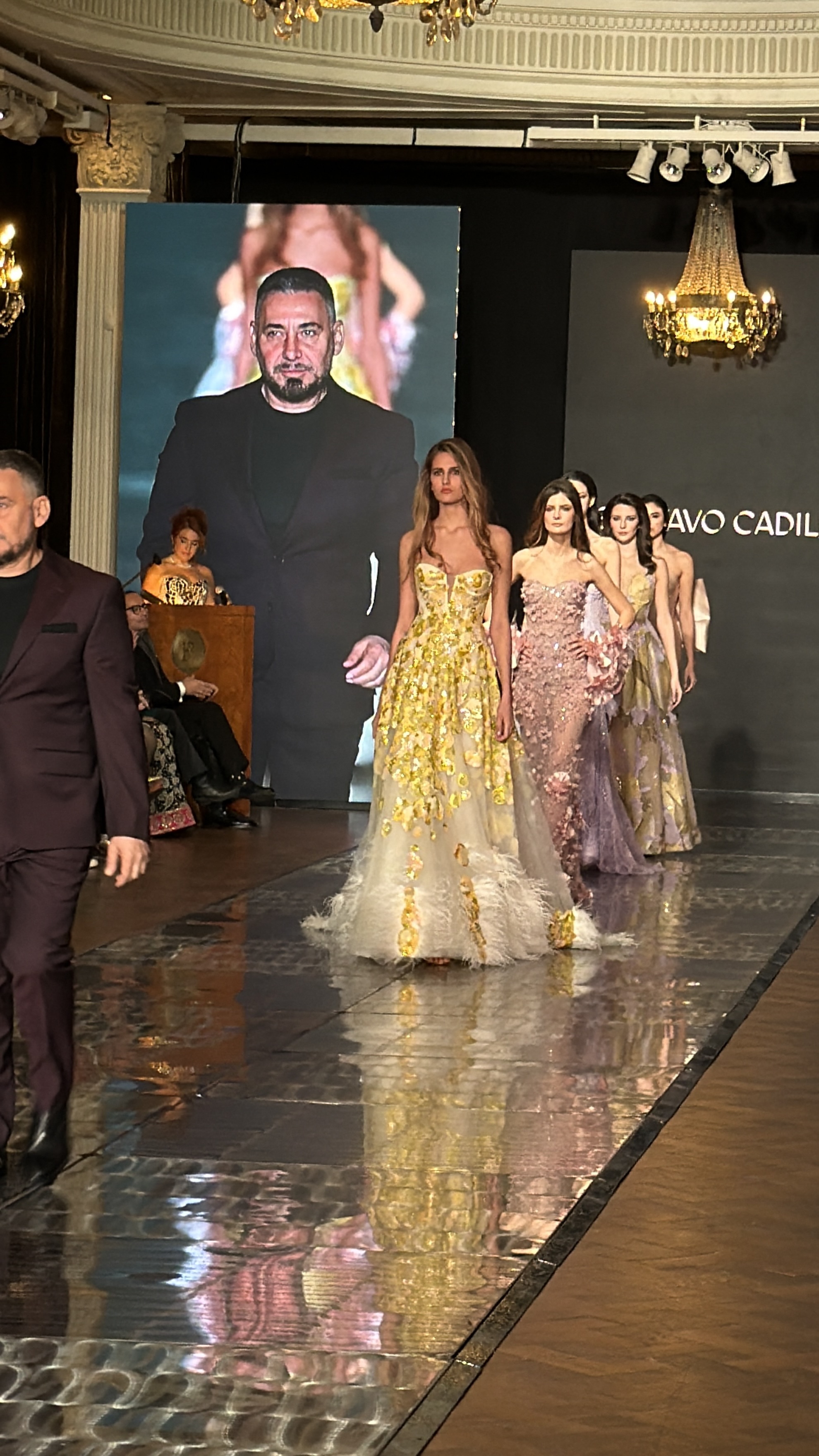 Gustavo Cadile cierre de pasarela