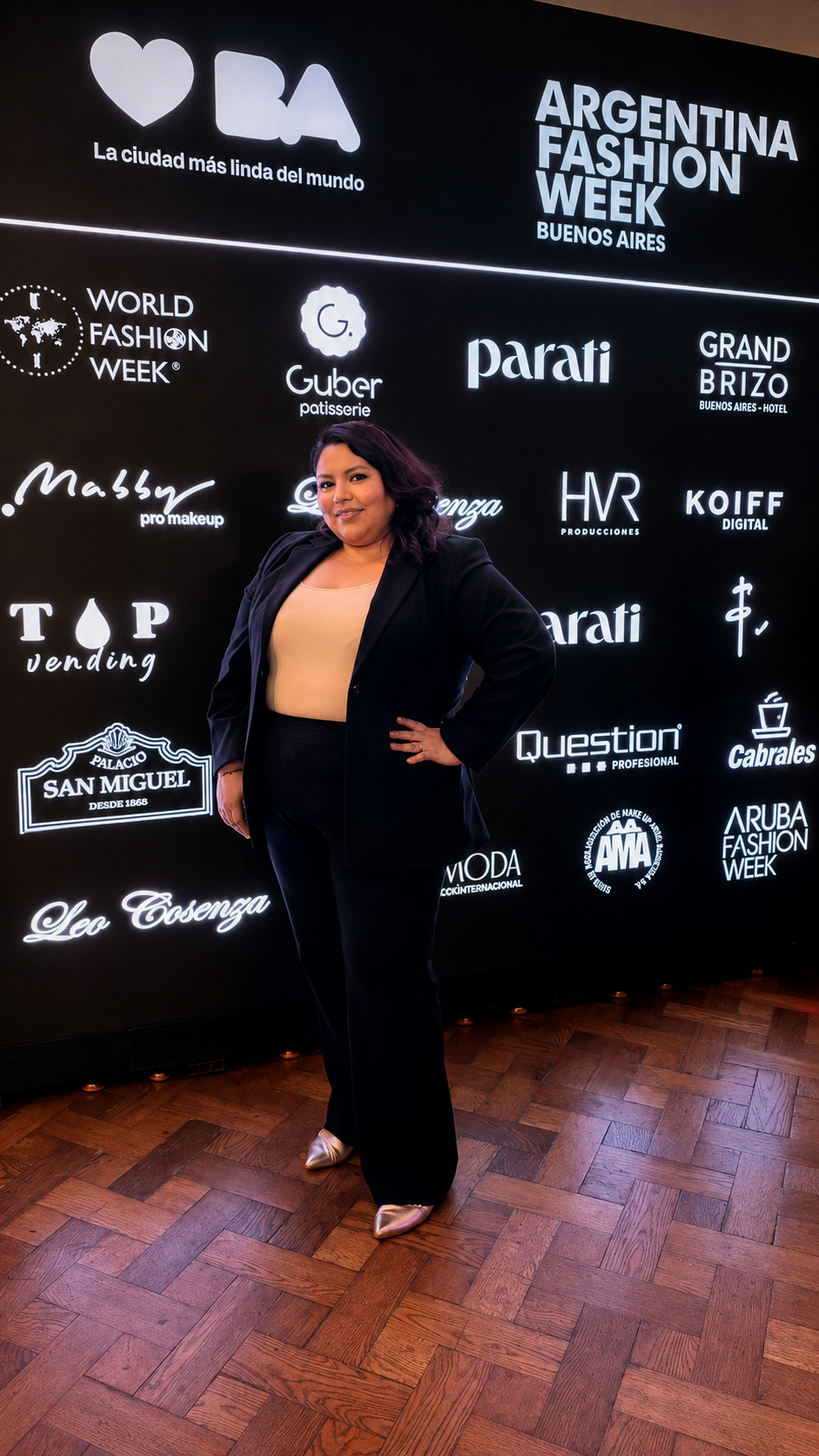Johanna Mendoza en Argentina Fashion Week Luxury Trends